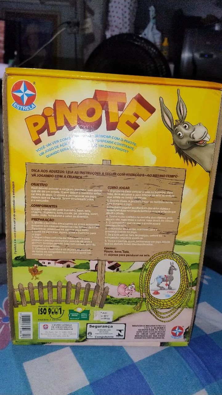 Jogo "PINOTE" da ESTRELA COMPLETO. - Foto 5