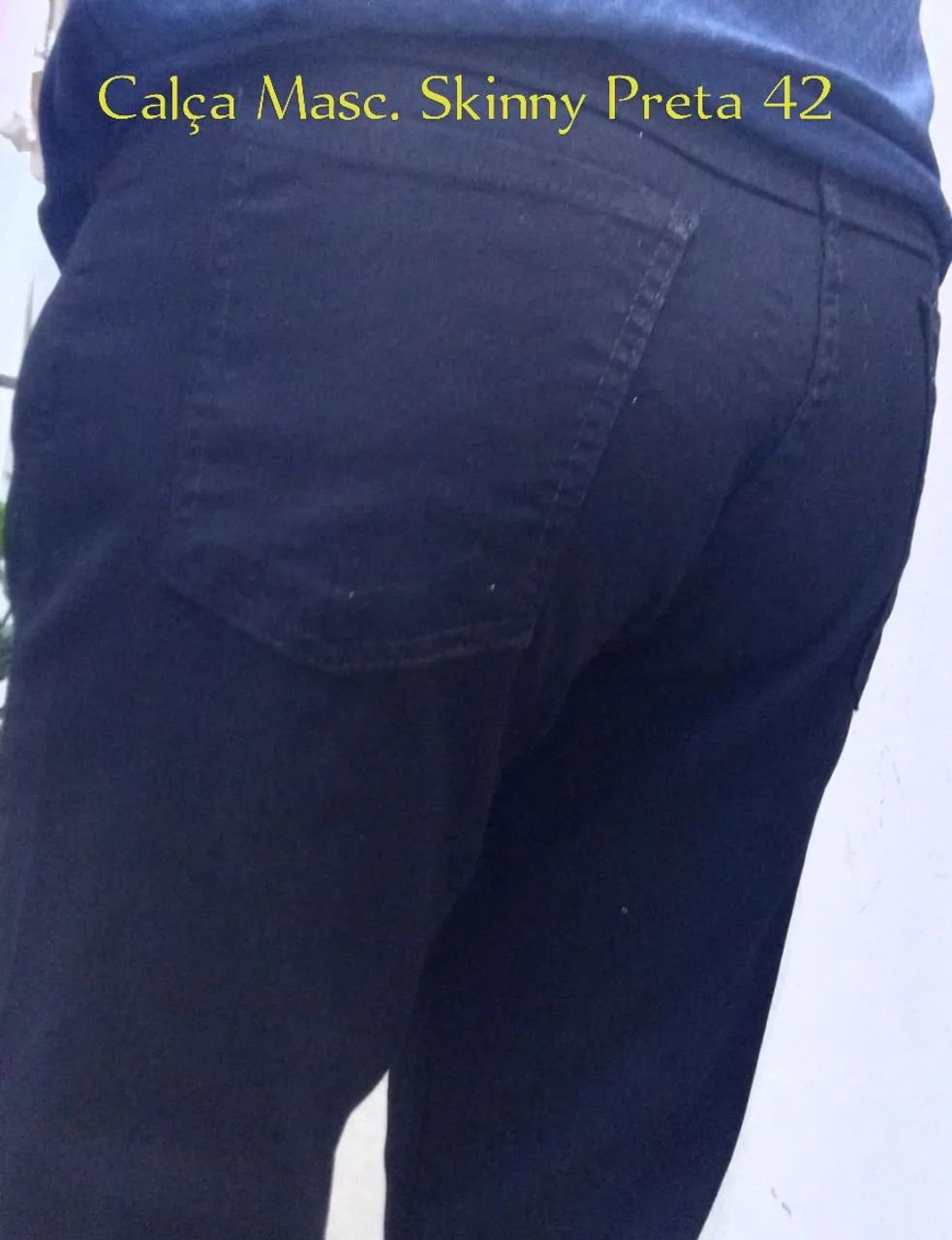 Calça Jeans Skinny Masculina 