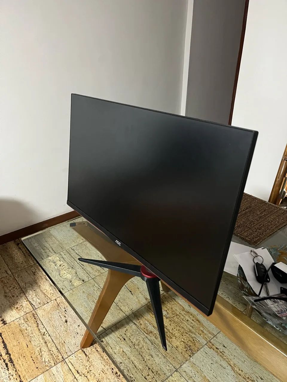 Monitor gamer AOC de 24 polegadas 144hz FULL HD - Foto 2