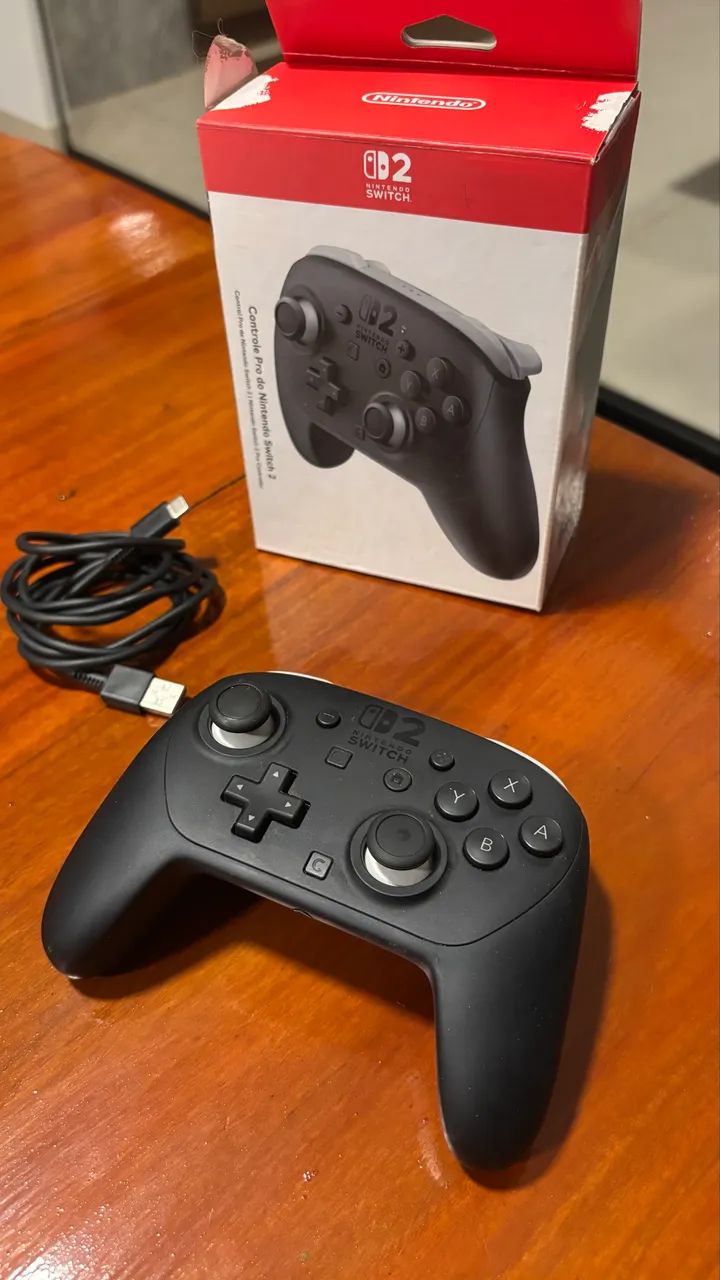 Controle Nintendo Switch 2 Pro (pro controller)