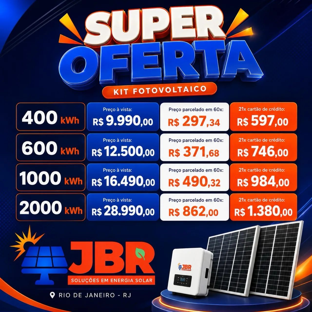 Energia Solar JBR - Foto 2