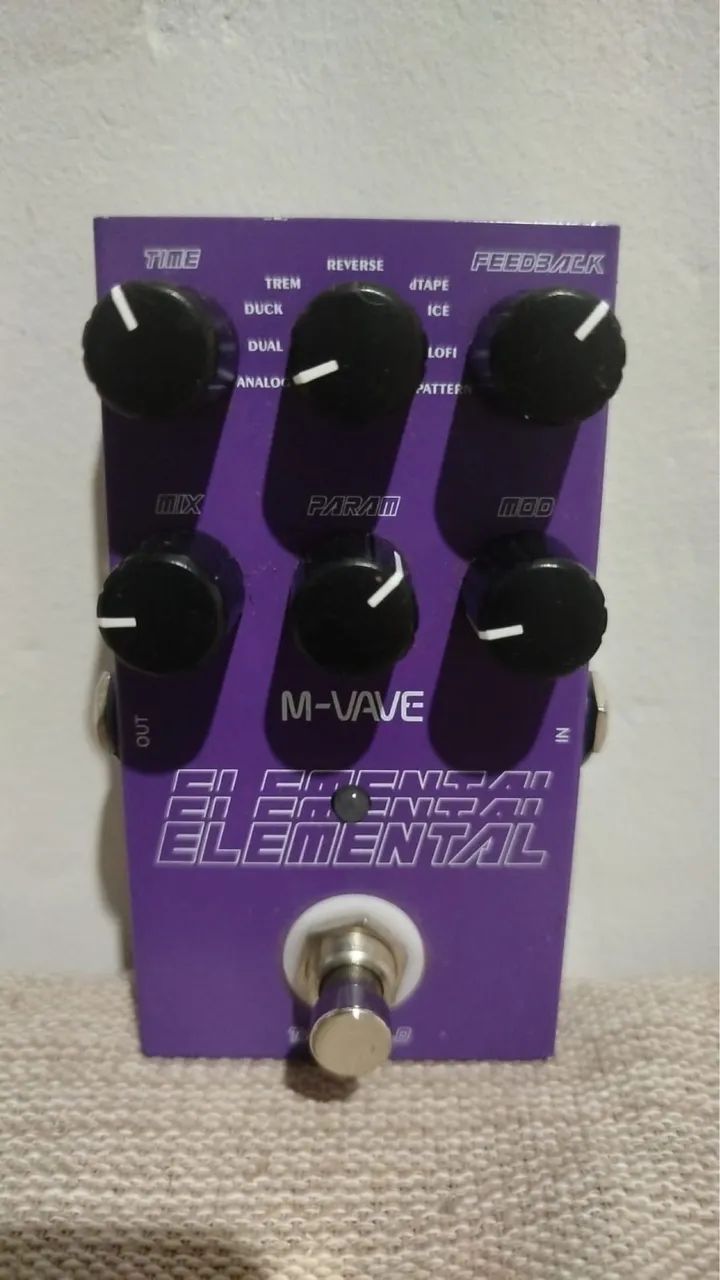 Delay e Reverb M-Vave Mini Universe Elemental - Foto 2