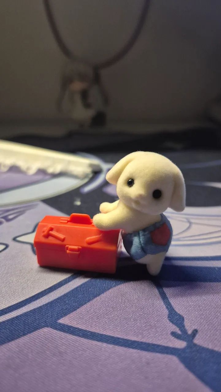 Coelho floral sylvanian families blind bag construtor - Foto 3