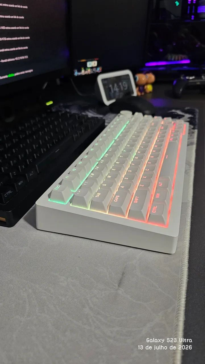 Keycaps Akko ASA Shine Though White - Foto 2
