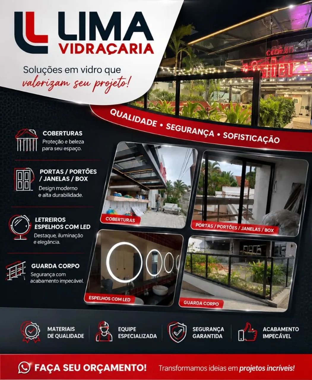 Serralheria e vidraçaria Lima  - Foto 4