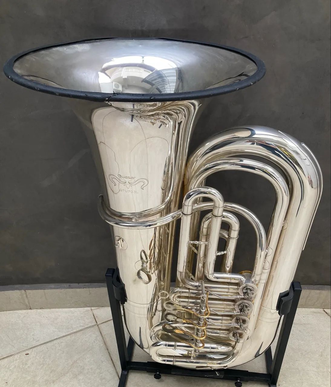 Tuba 5/4 Quasar Prata - Foto 3