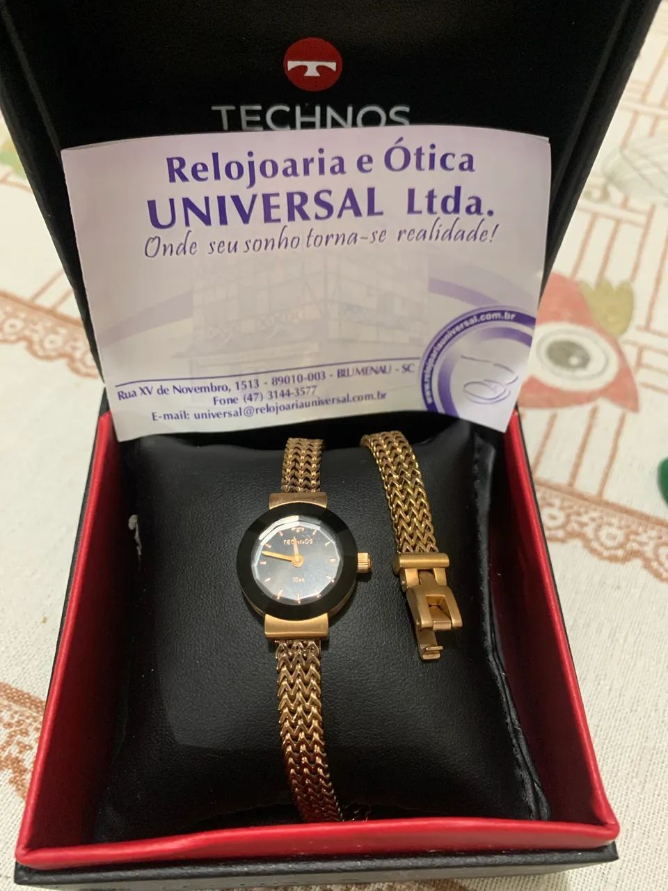 Relógio Technos feminino mini Rosé - Foto 2