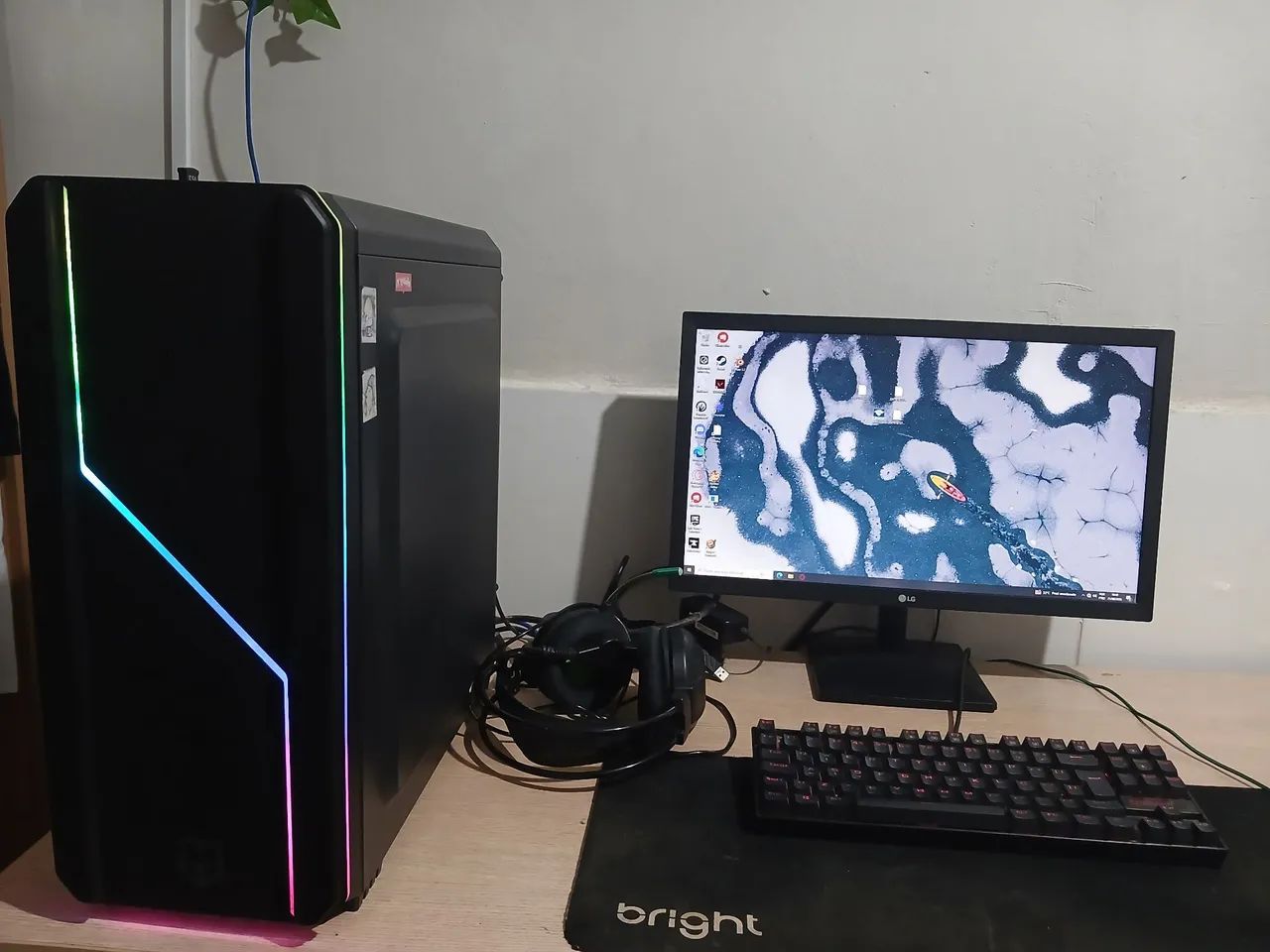 Pc Gamer + Monitor e Kit  - Foto 3