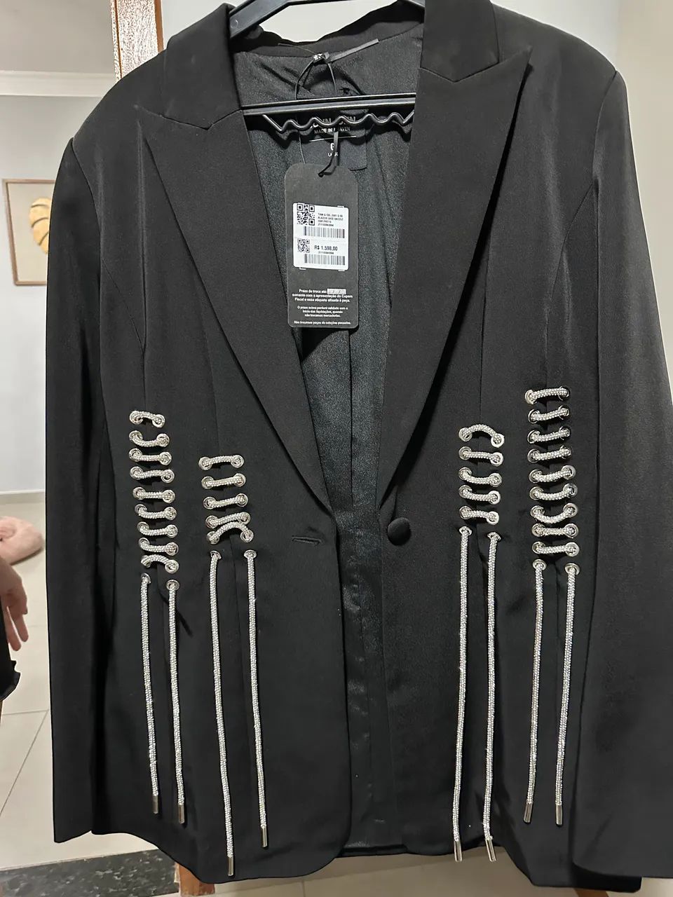 Blazer preto John John