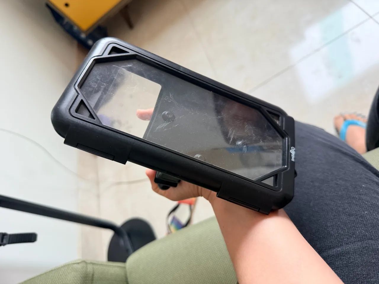Capa de celular para moto