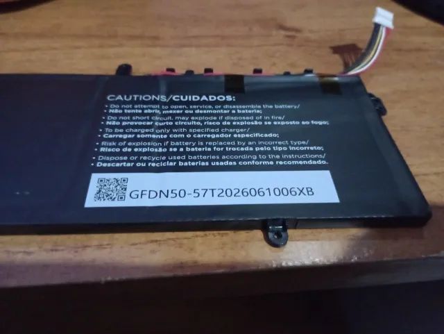 Bateria do Notebook positivo modelo Dn50-57