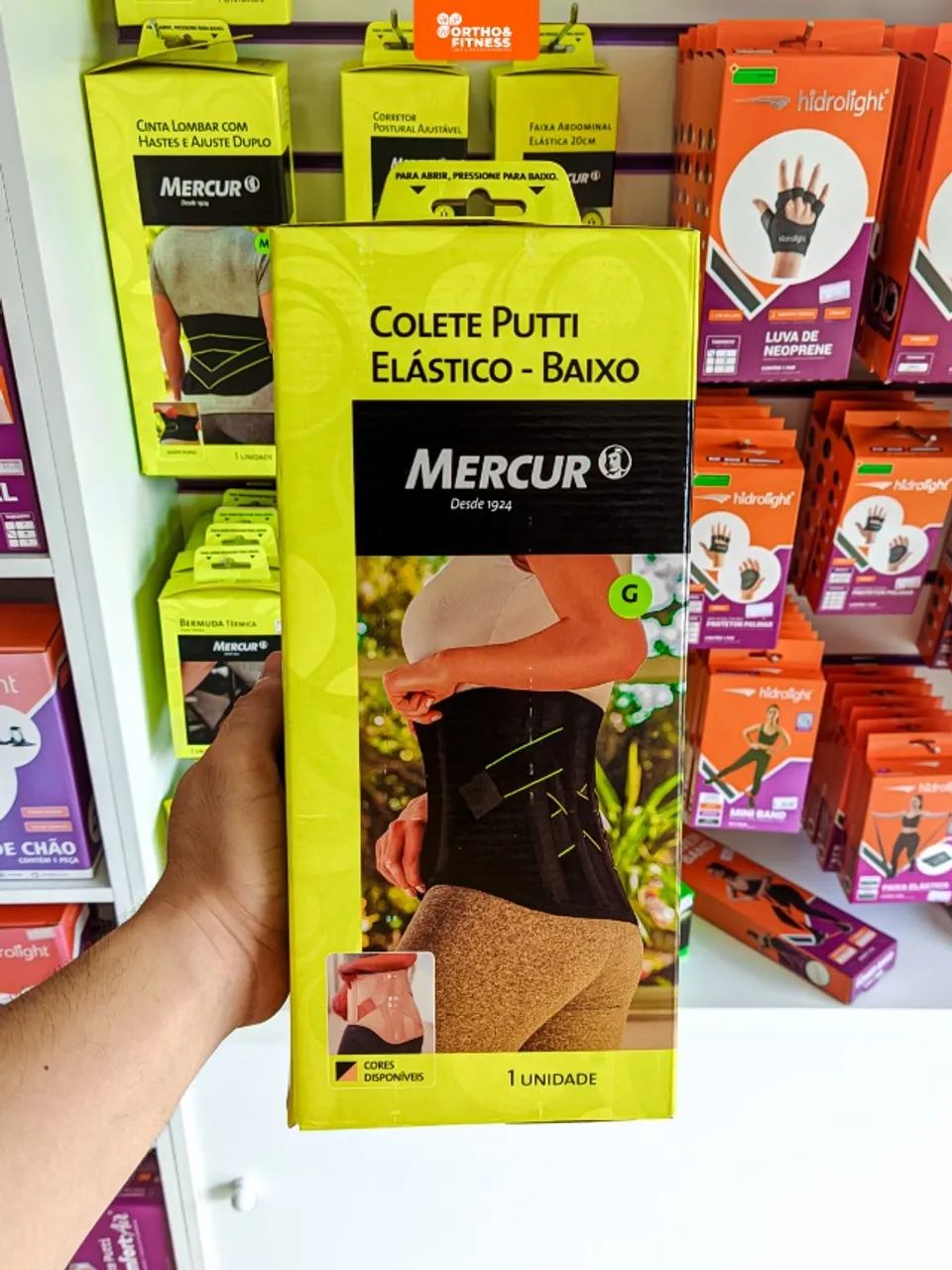 Colete Putti Baixo Elástico - Mercur