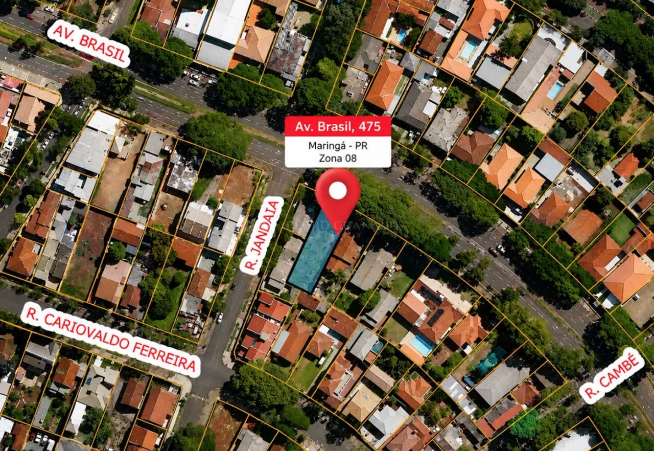 Terreno Comercial na Av. Brasil | 531 m² | Zona 08 - Foto 5