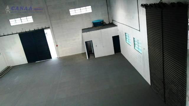 Galpão para alugar, 437 m² por r$ 9.400,00/mês - jardim pinheirinho - embu das artes/sp - Foto 3