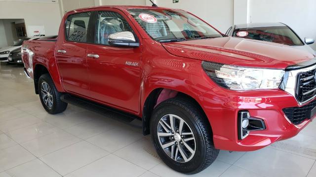 Hilux Cd Srv Okm Vermelha - Foto 4