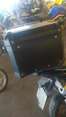 Baú Roncar 35L Preto XRE 190 C/Suporte - Foto 3