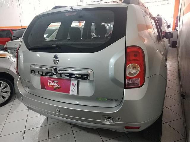 02 Renault duster 1.6 flex completa com bancos em couro - Foto 4