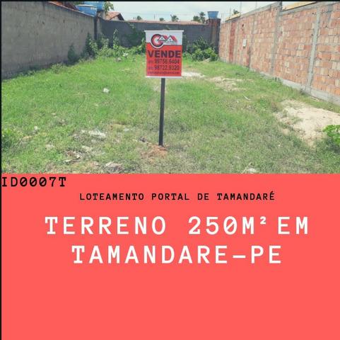 Vendo: Terreno com 250 m² em Tamandaré-PE