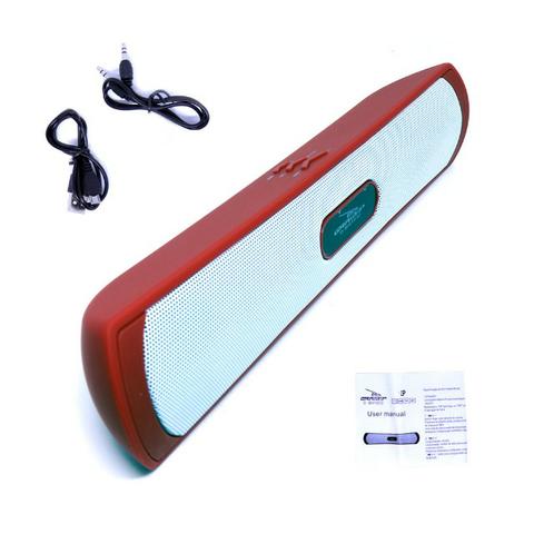 Caixa de Som Amplificada Portátil Bluetooth D-BH1032 Grasep Rádio Fm Pen Drive Mp3 - Foto 4