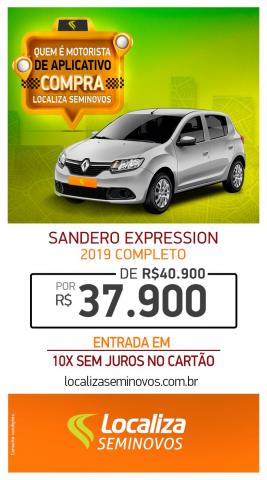RENAULT SANDERO 2018/2019 1.0 12V SCE FLEX EXPRESSION MANUAL - Foto 6