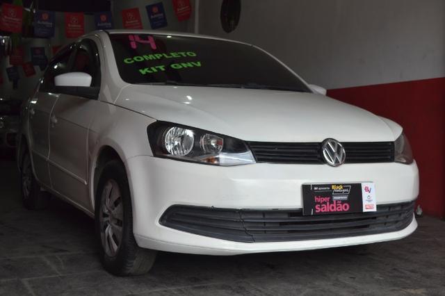 Volkswagen Voyage City 1.6 Flex com GNV, Completo. Aprovamos seu crédito mesmo sem renda - Foto 2