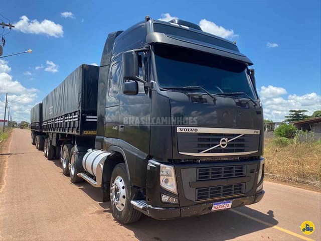 FH 440 6X4T GLOBETROTTER ANO 2010/10 + RODOTREM GUERRA ANO 2009