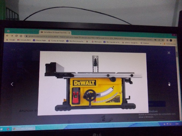 Serra  Circular de Mesa Dewald *W Nova sem uso - Foto 3