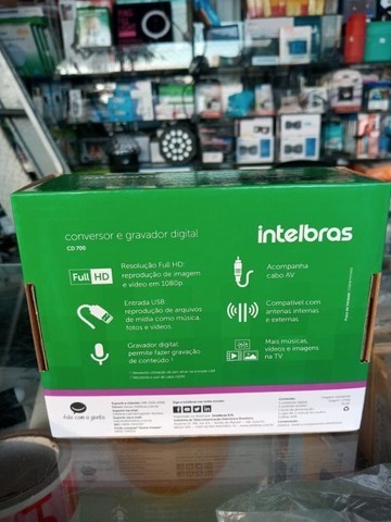 Conversor e Gravador digital Intelbras CD 700(distribuidora jk eletonicos) - Foto 2