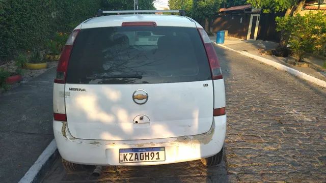 Meriva 07/08 Flex GNV 8 válvulas Doc 2023 ok Motor Ok Valor Real Do Carro - Foto 2