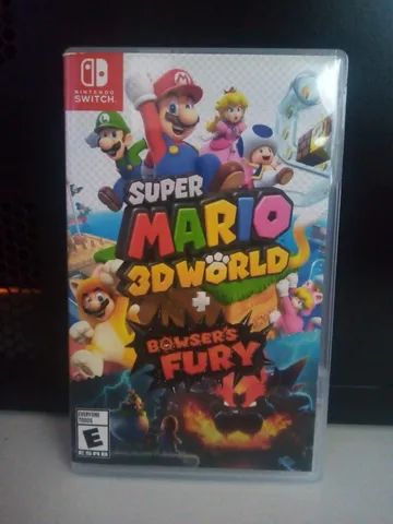 Super Mario 3D world nintendo Switch + base 3d pra dispor os jogos -  Videogames - Uvaranas, Ponta Grossa 1250765370