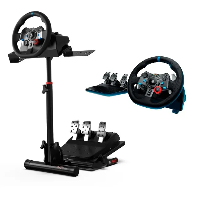 Volant G27 + Cockpit + Câmbio manual + Suporte de TV – Race Cars Club