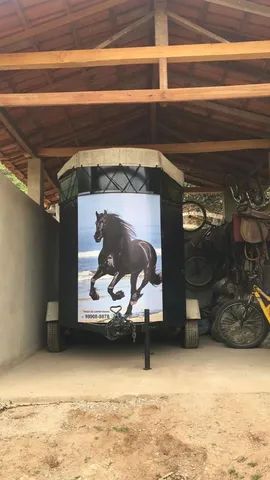 Carretinha trucada 2 cavalos - Foto 4