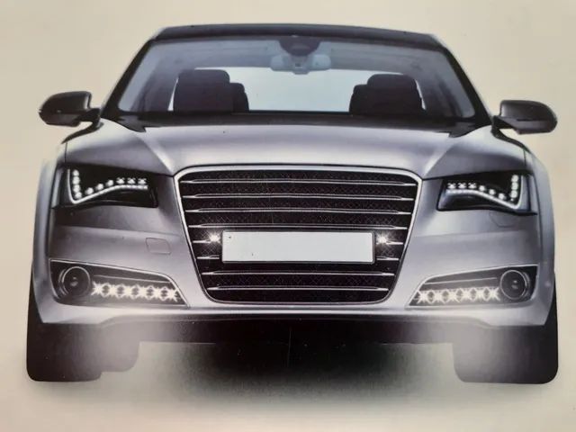 Farol auxiliar, com 4 leds.  24 volts. Novo.