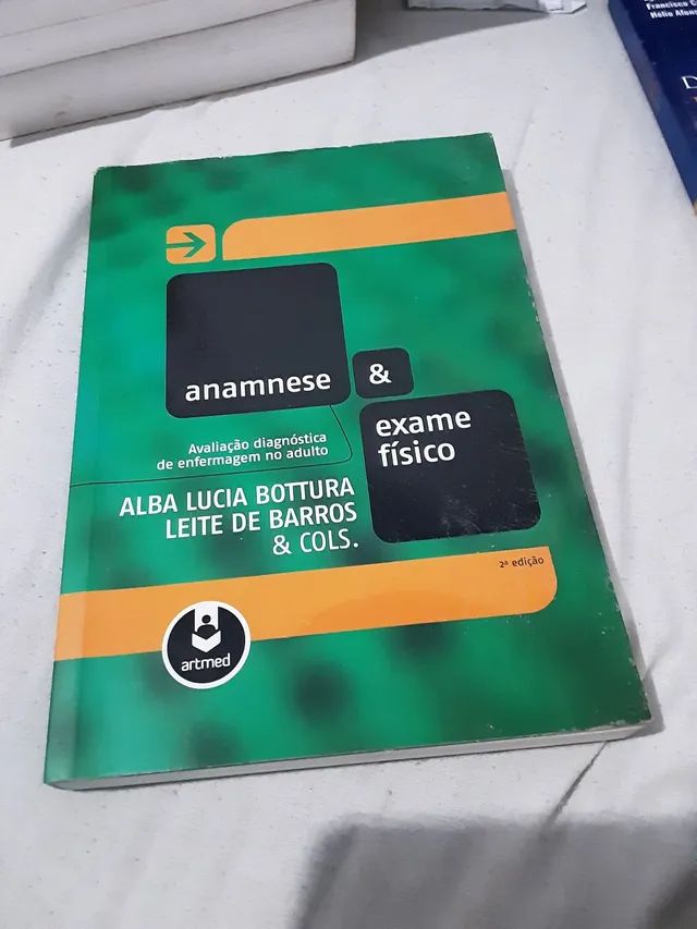 Livro Enfermagem Anamnese e Exame físico - Livros e revistas