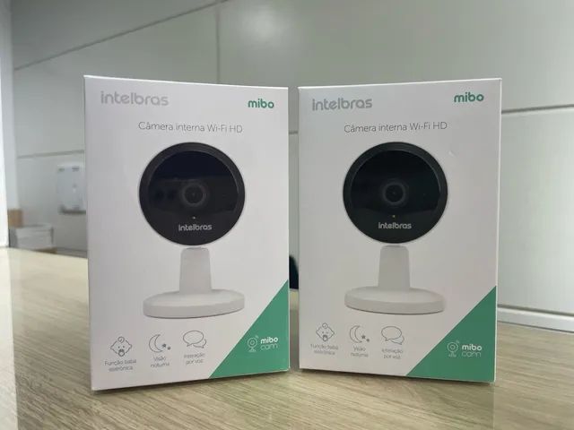Câmera Interna Wi-Fi Intelbras MIBO IM1 - até 12x sem juros, Loja Física