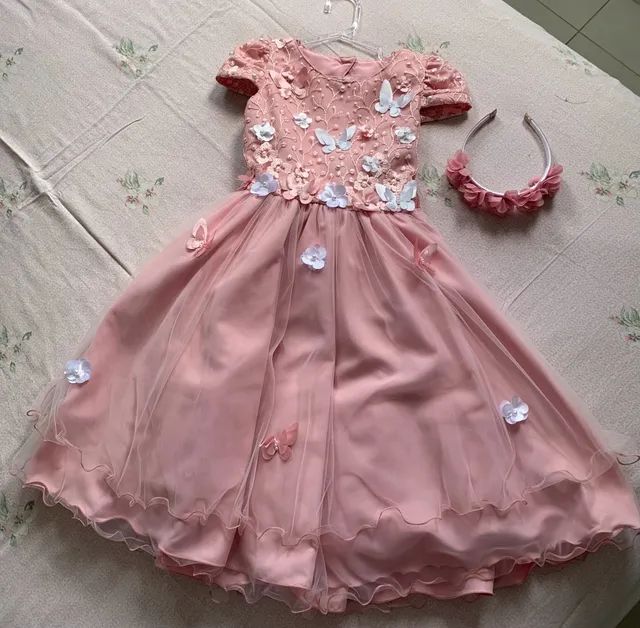 Vestido de festa infantil 2024 olx