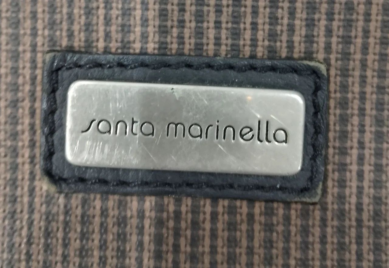 Bolsa de ombro marrom Santa Marinella  - Foto 2