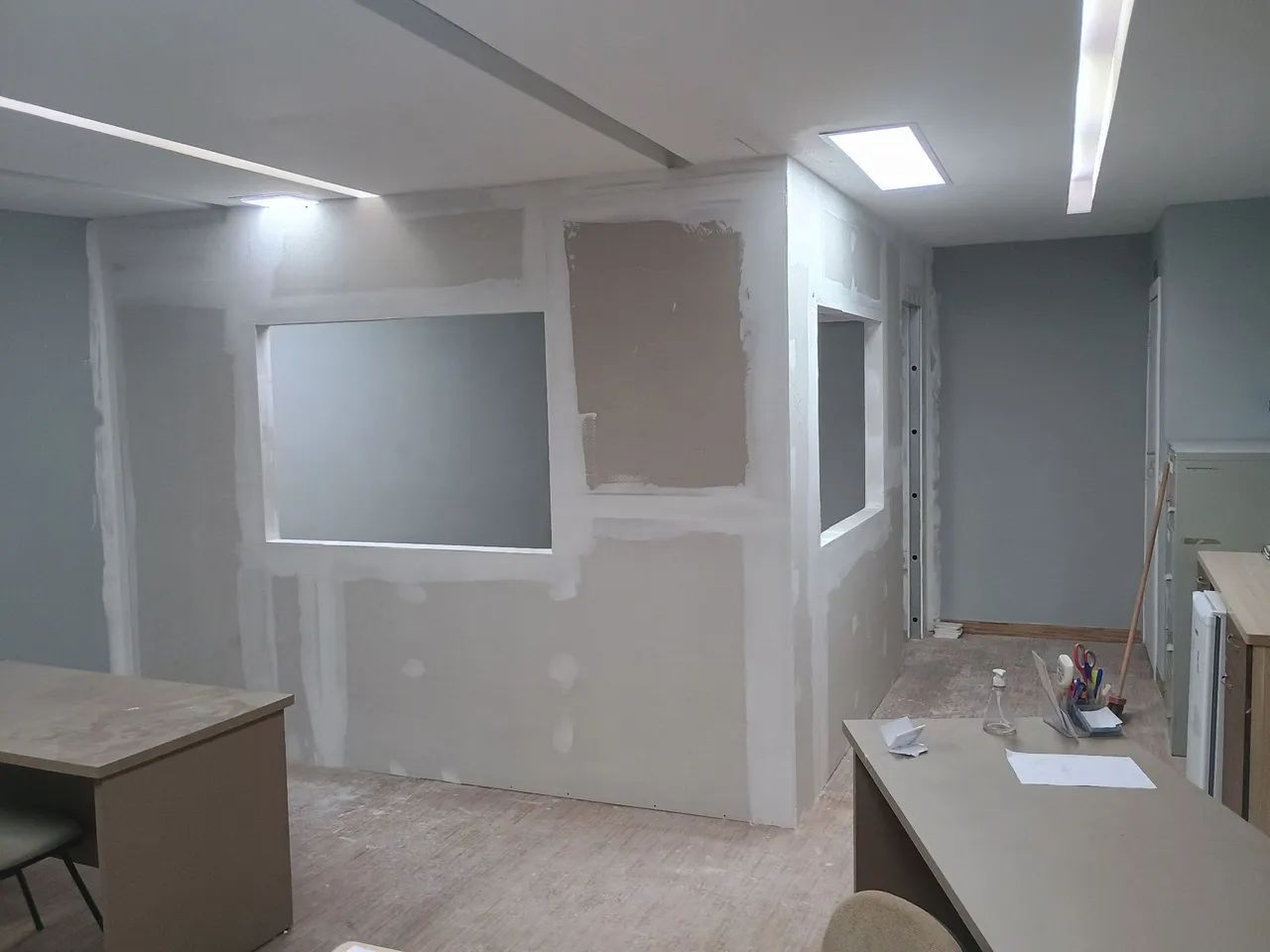 Drywall y gesso comun 