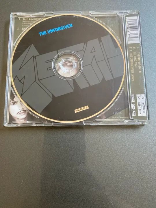 Cd Metallica the unforgiven importado europeu  - Foto 2