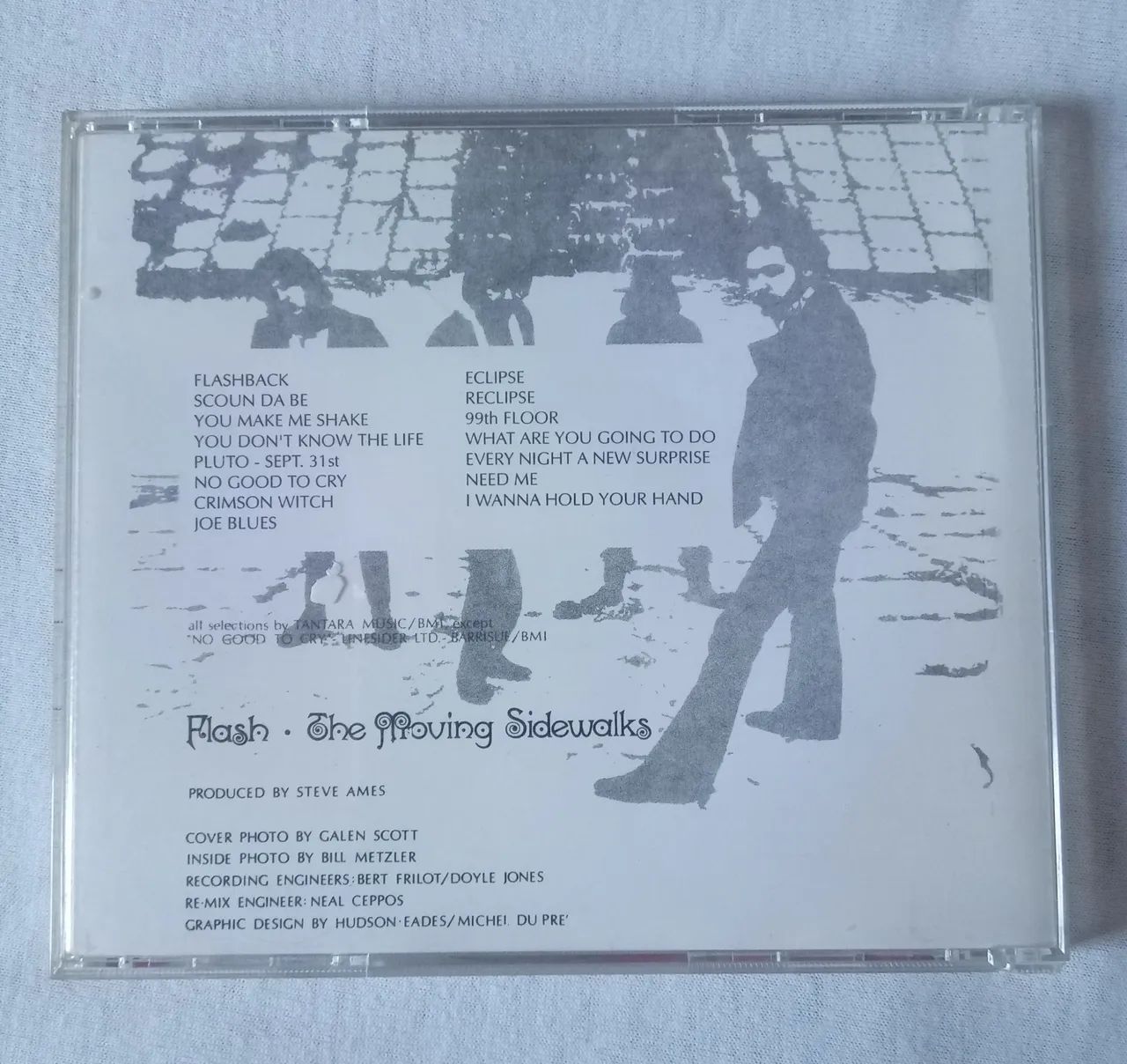 Cd The Moving Sidewalks - Flash 1968 - Foto 3