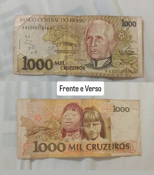 Cédulas antigas/ dinheiro de antigamente. Leia a descrição - Foto 3