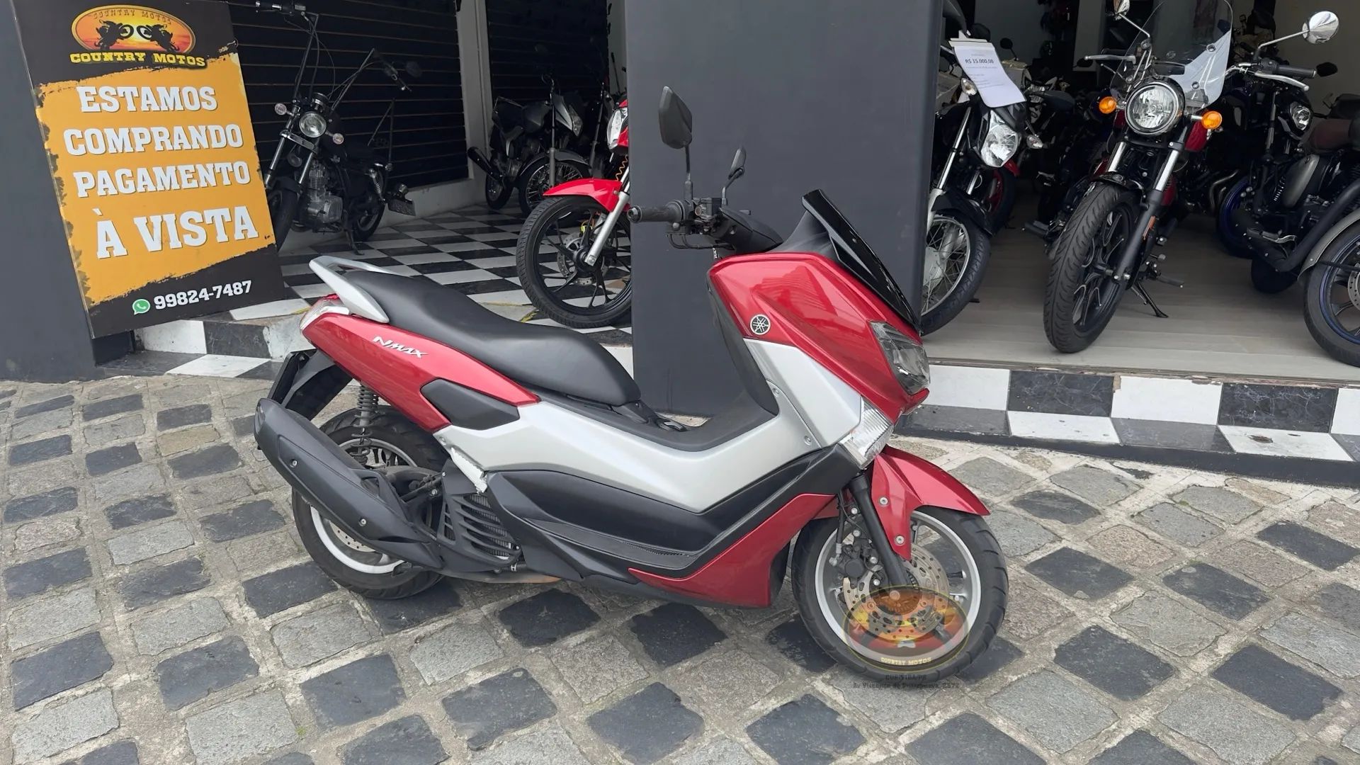Yamaha Nmax 160 2017 com apenas 35mil km