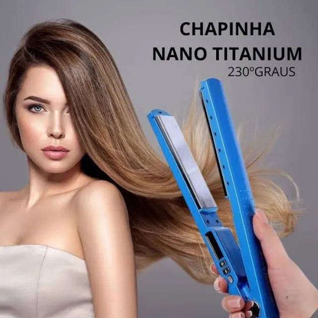 Prancha Chapinha Nano Titanium Bivolt! - Foto 5
