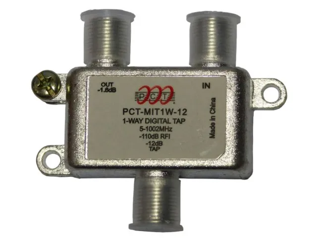 Tap Divisor De Sinal Pct 2 Saídas Pct-It1w-12 (12dB) Arduino Automação COD-CP785