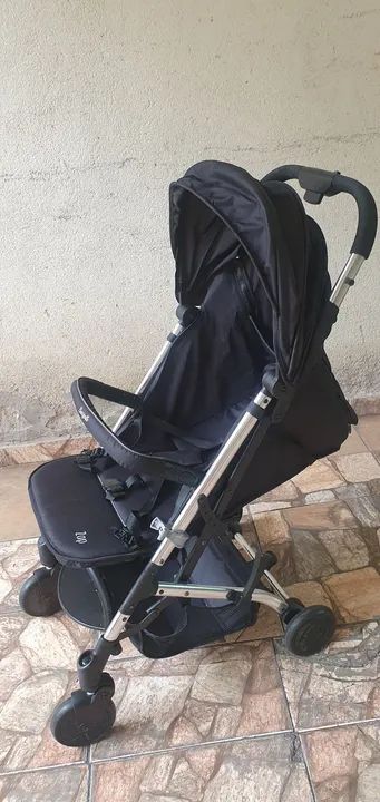 Carrinho de Bebê - Burigotto zap- Usado +brinde cadeira de  alimentação - Foto 4