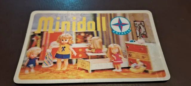 Raríssimo Calendário Antigo Estrela Boneca Mini Doll - Foto 4