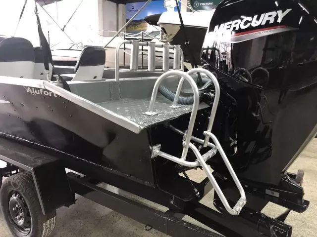 Barco Marajó Super 19 Alufort - ñ calaça/leveforte/Petybrasil/Fluvimar - Foto 6