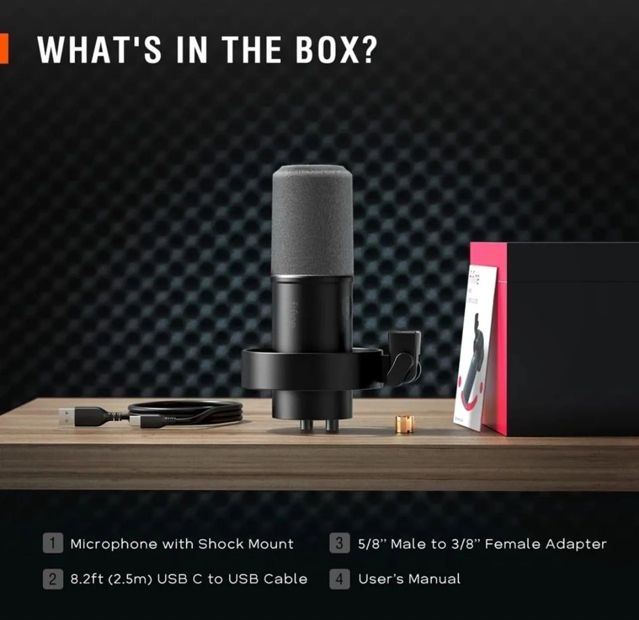 Microfone Fifine K688 NOVO - Foto 6