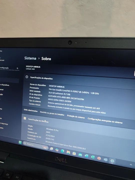 Notebook Dell - Intel Core i5 - Tela 13.3 polegadas - Foto 2
