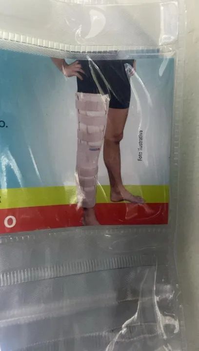 Imobilizador não articulado p/ joelho  - Foto 2
